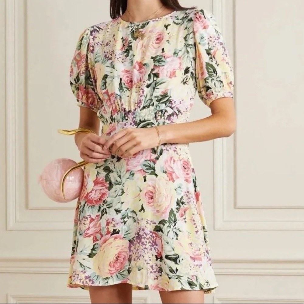 Faithfull the Brand Floral Sidonie Mini Dress